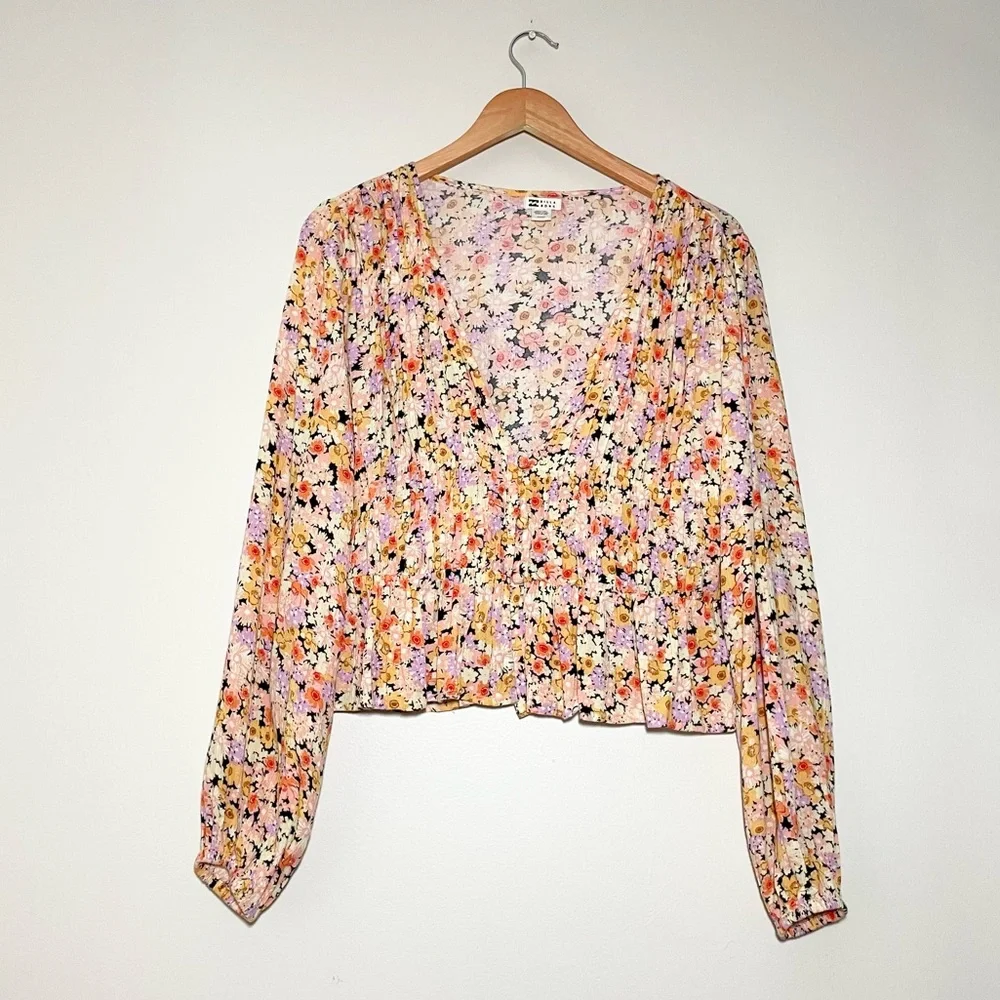 Billabong Catching Feelings Top Jrs M - Picture 2 of 9